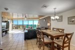 One of the largest two bedroom floor plans in Port Aransas and Mustang Island